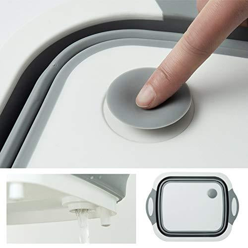 098 Foldable Chopping Board, Dish Rack, Washing Bowl & Draining Basket, 3in1 Multi-Function 098 Foldable Chopping Board, Dish Rack, Washing Bowl & Draining Basket, 3in1 Multi-Function